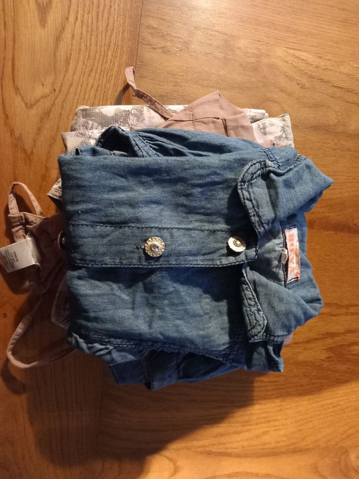 Lot 3 robe et combishort été (10 ans)