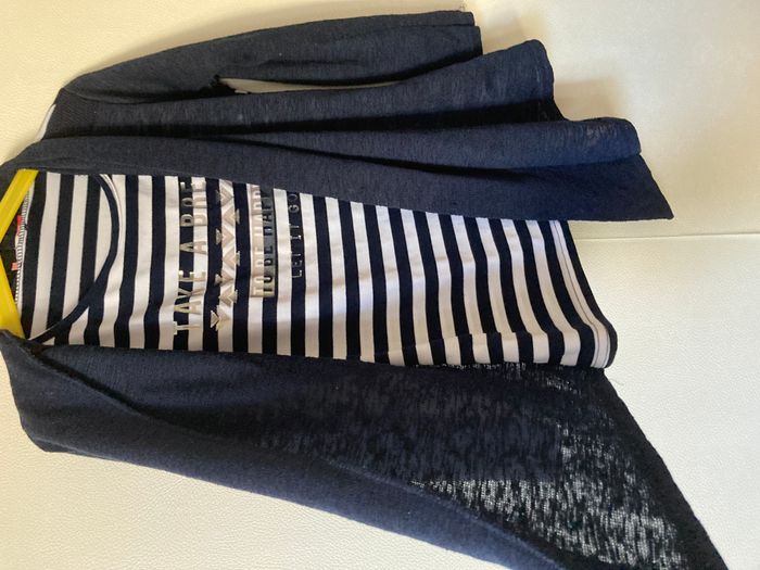 tee-shirt avec gilet intégré - photo numéro 3