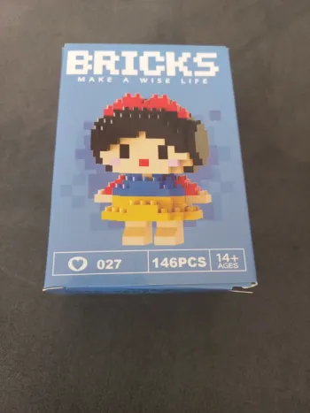 Petite construction en briques princesse blanche neige bricks mini