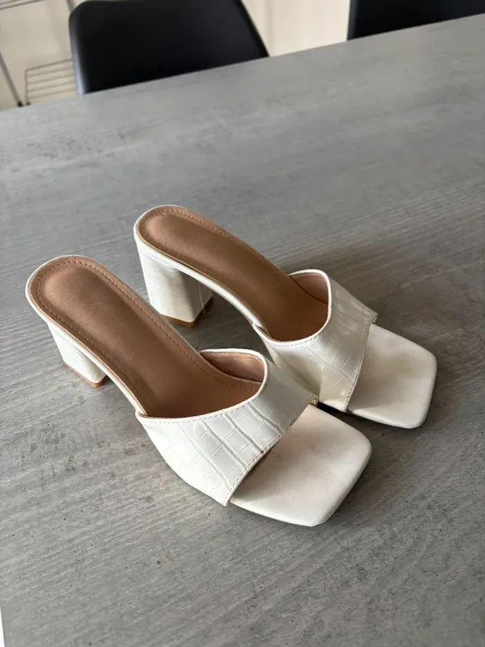 Sandales blanches