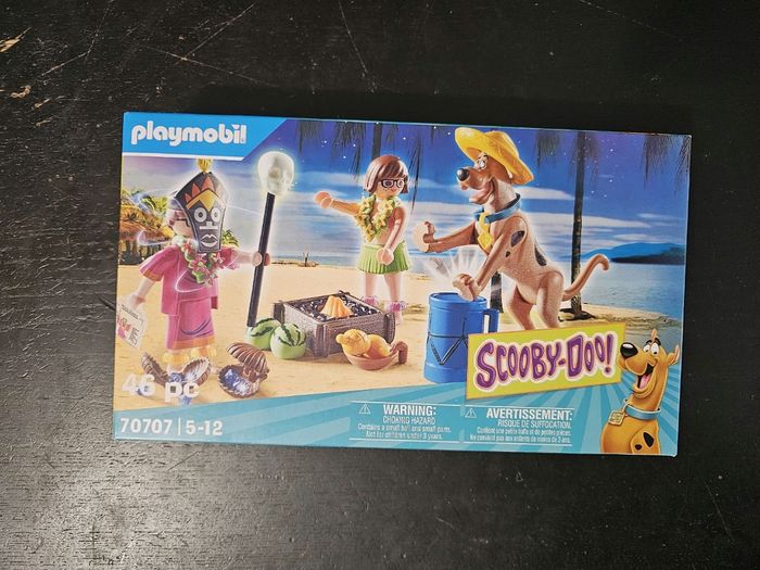 Playmobil Scooby-Doo - La Plage Hawaïenne - Neuf