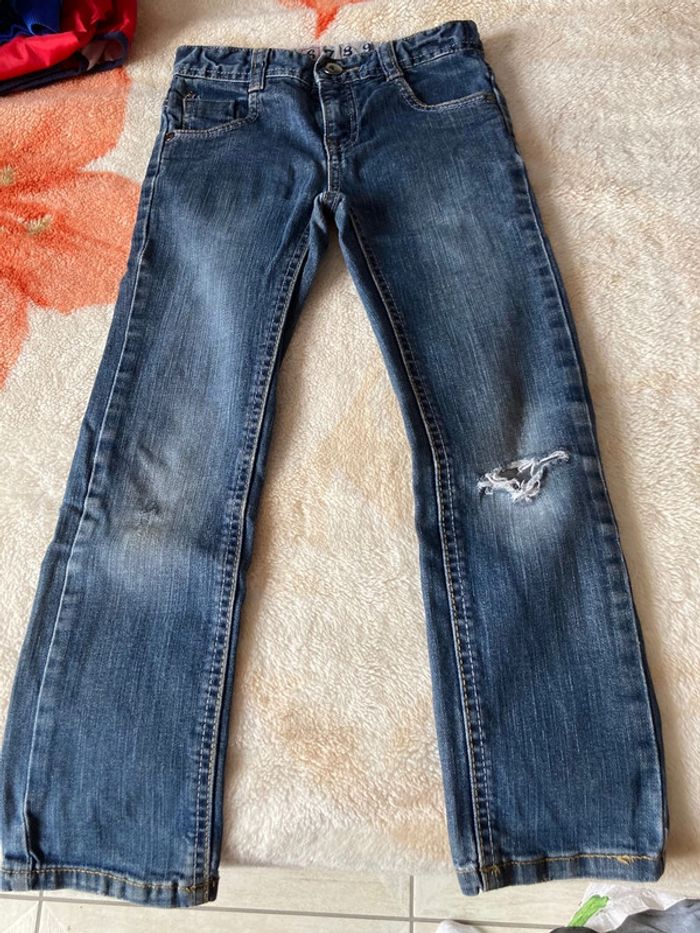 Jeans effet usé nky 6 ans