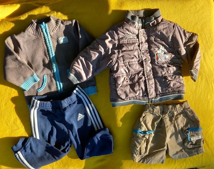Lot 12 mois ❤️ Creeks/Obaibi/Adidas/Gémo/Tom et Kiddy/Decathlon... 😀 - photo numéro 4