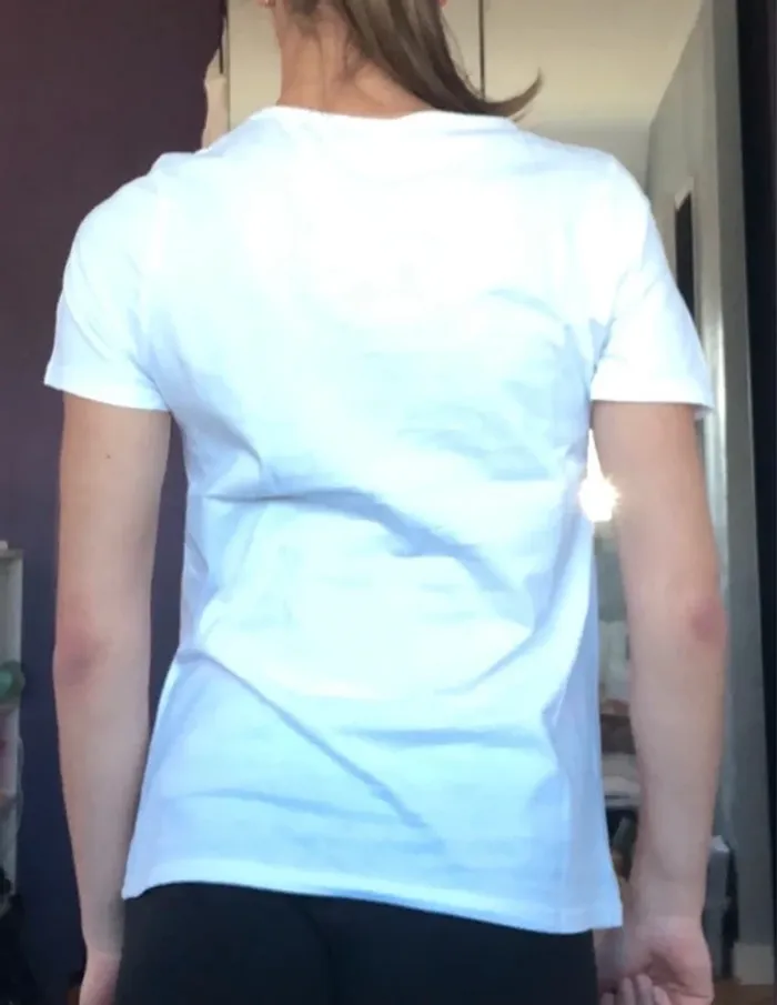 Tee shirt blanc femme - photo numéro 4