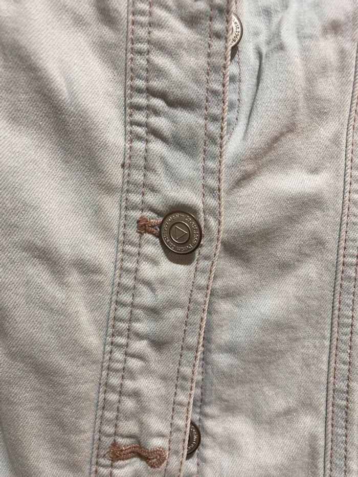 Veste en jean clair Denim & co Taille 40 - photo numéro 3