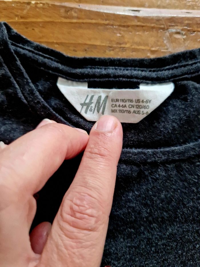 T-shirt manches longues papillons sequins - photo numéro 2