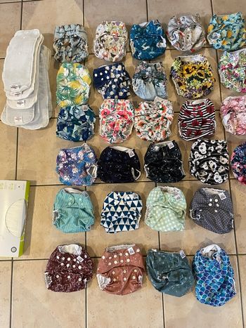 Lot de 28 couches mama koala