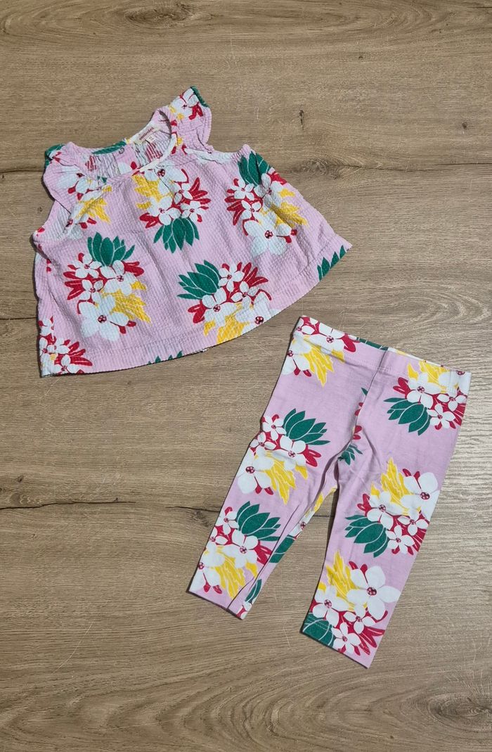 Ensemble été Catimini 9-12 mois 🌸