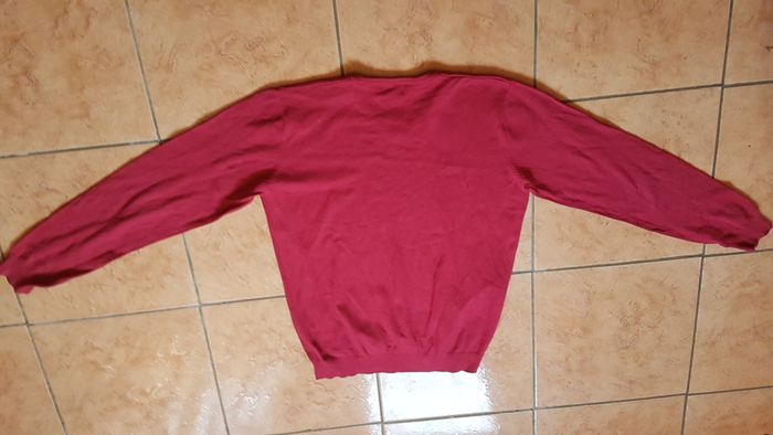 Pull fin homme 40 rouge OWK - photo numéro 4