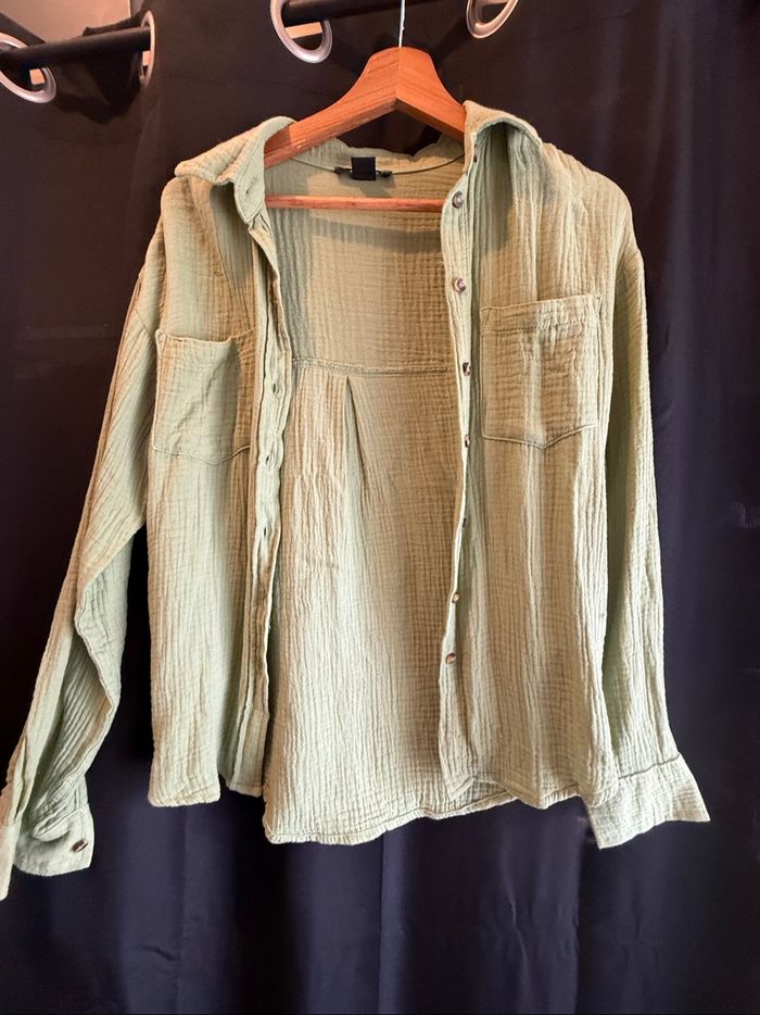 Chemise gaze de coton
