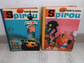 Albums du Journal Spirou anciens – n°104 et n°106 – Dupuis