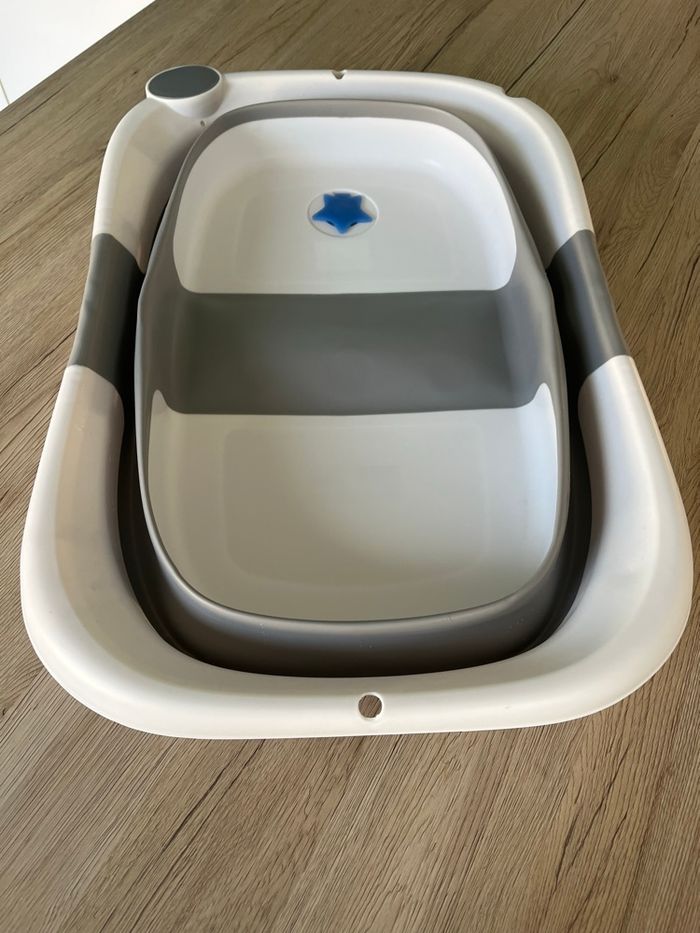 Baignoire bébé avec coussin - photo numéro 4