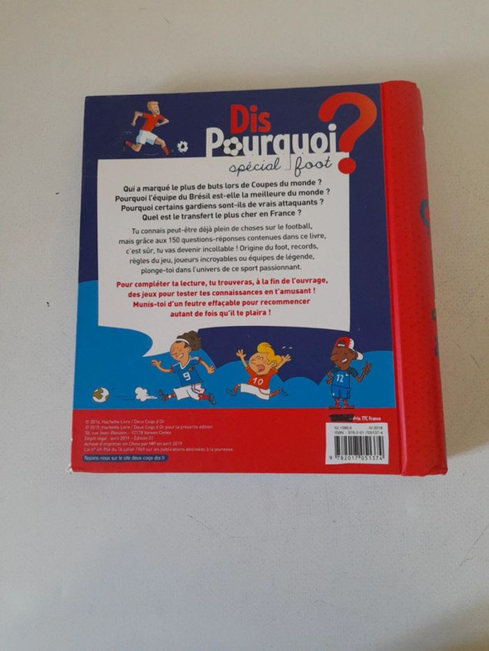 Livre Dis pourquoi spécial foot - photo numéro 10