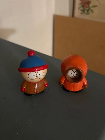 Figurine vintage south park stan et Kenny