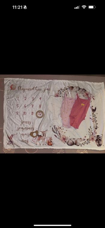 Bodys bretelles 12 mois