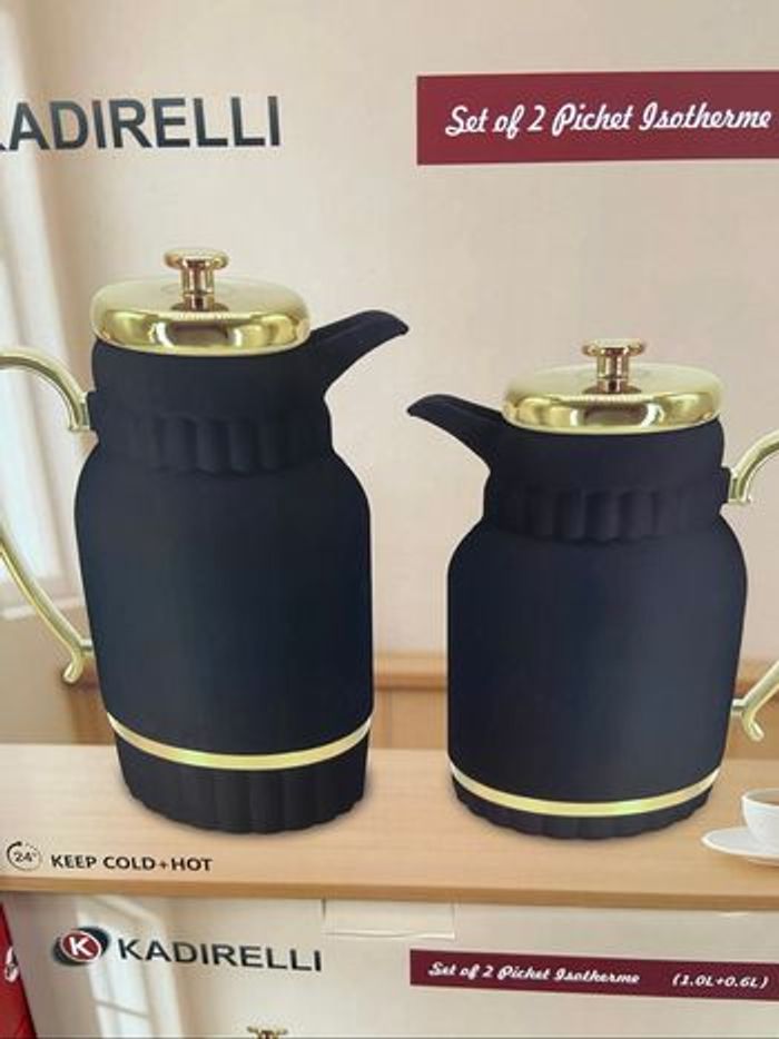 Lot de 2 pichet isotherme neuf