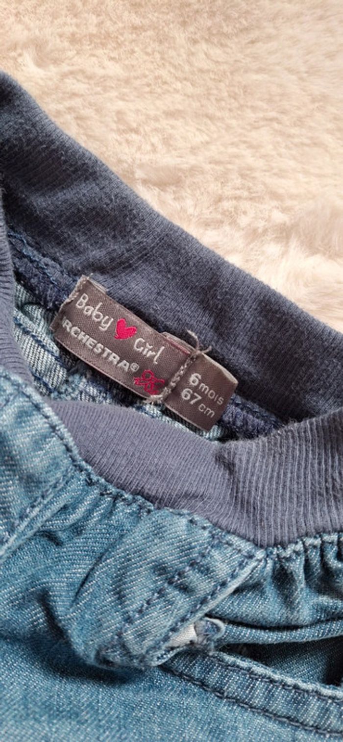 Jeans fille taille 6 mois - photo numéro 4