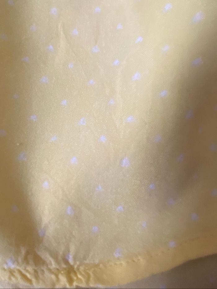 Blouse fluide jaune clair Tex - photo numéro 3