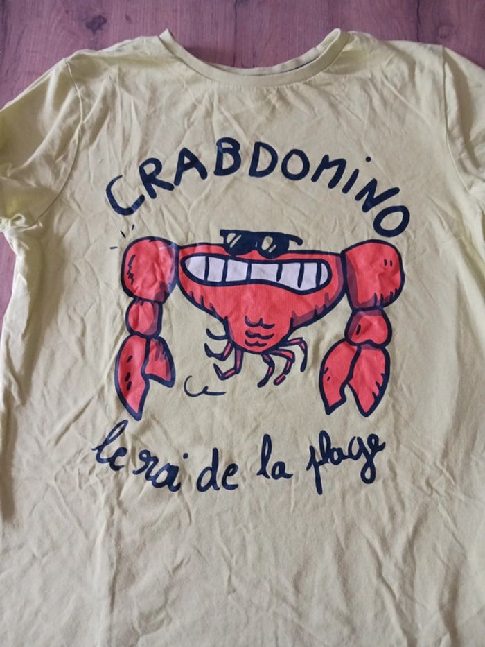 T-shirt MC crabe DPAM - photo numéro 2