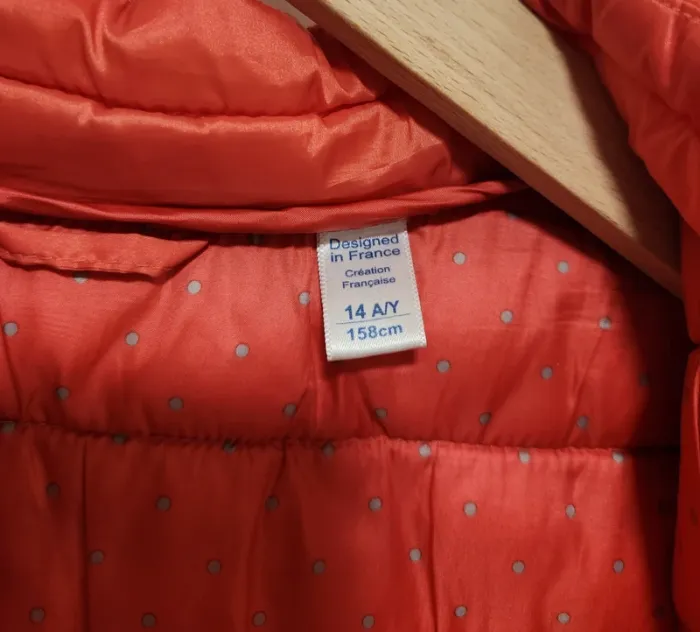 Veste légère corail à capuche - photo numéro 3