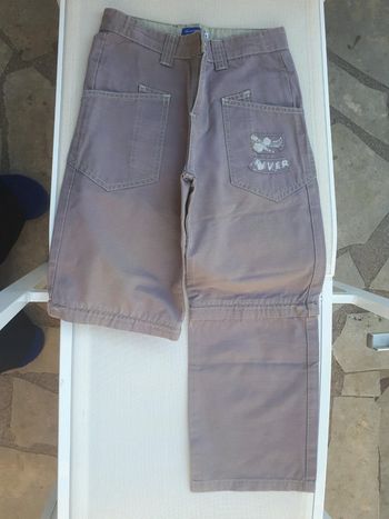 Pantalon transformable en short