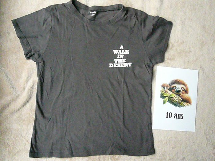 Lot de 2 tee-shirts garçon 10 ans (n°18) - photo numéro 3