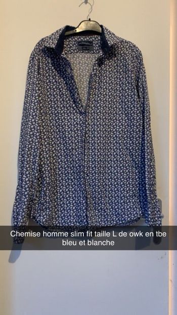 Chemise homme taille L
