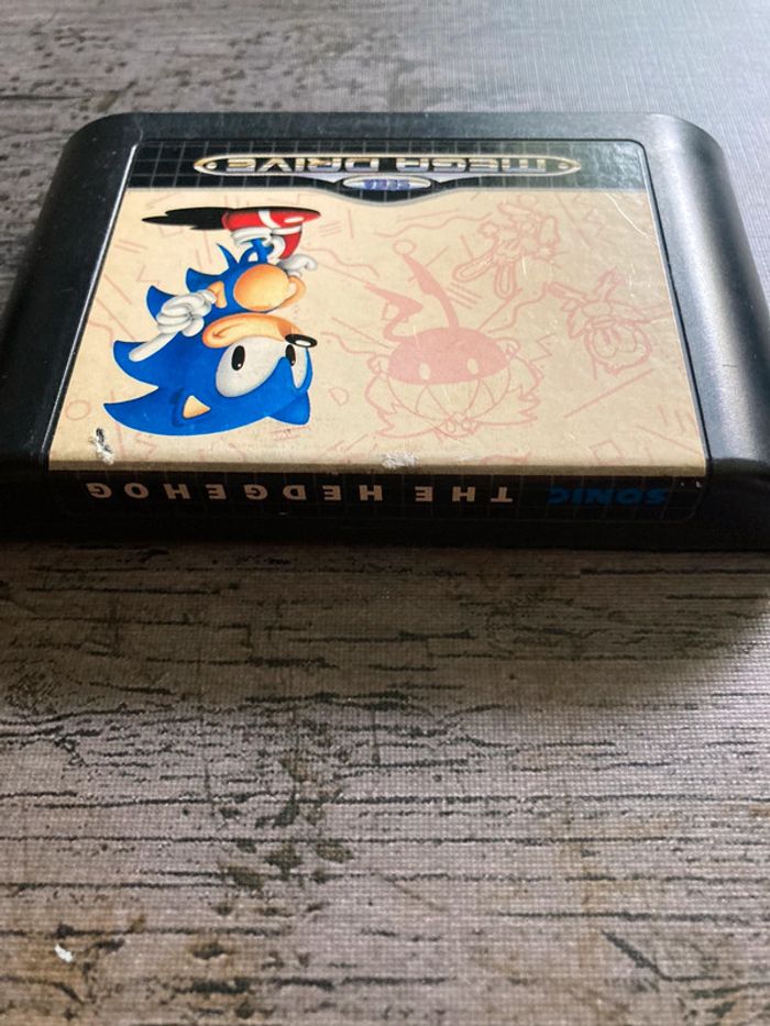 Sonic Jeu Megadrive Loose VF - photo numéro 3