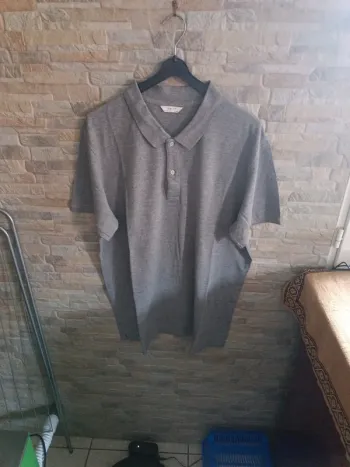 Polo gris Celio XXL