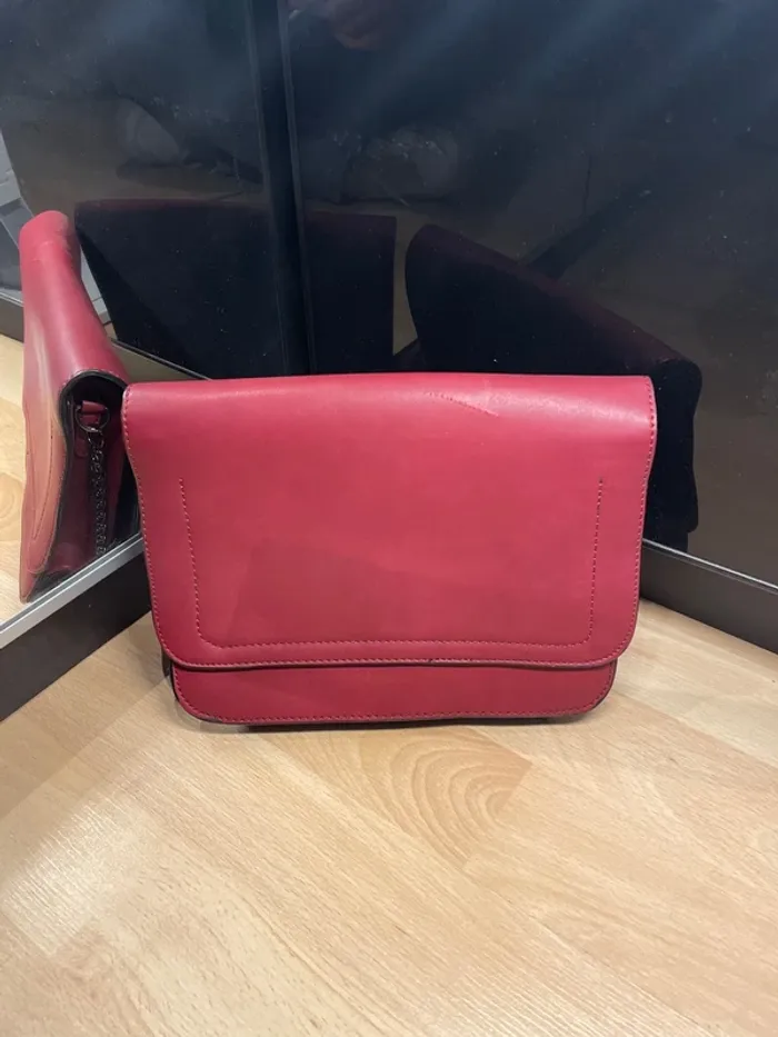 Petit sac parfois Bordeaux - photo numéro 2