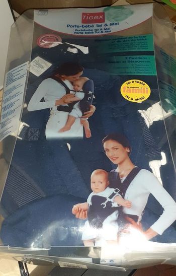Porte bébé tigex en tissu