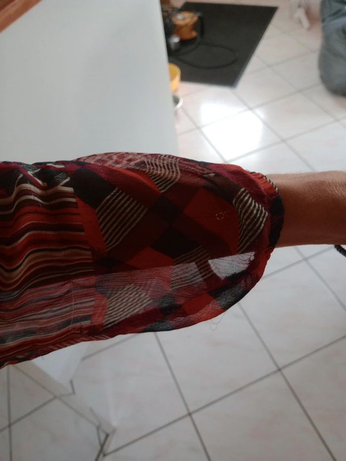 Blouse femme 42 multicolore c83 - photo numéro 5