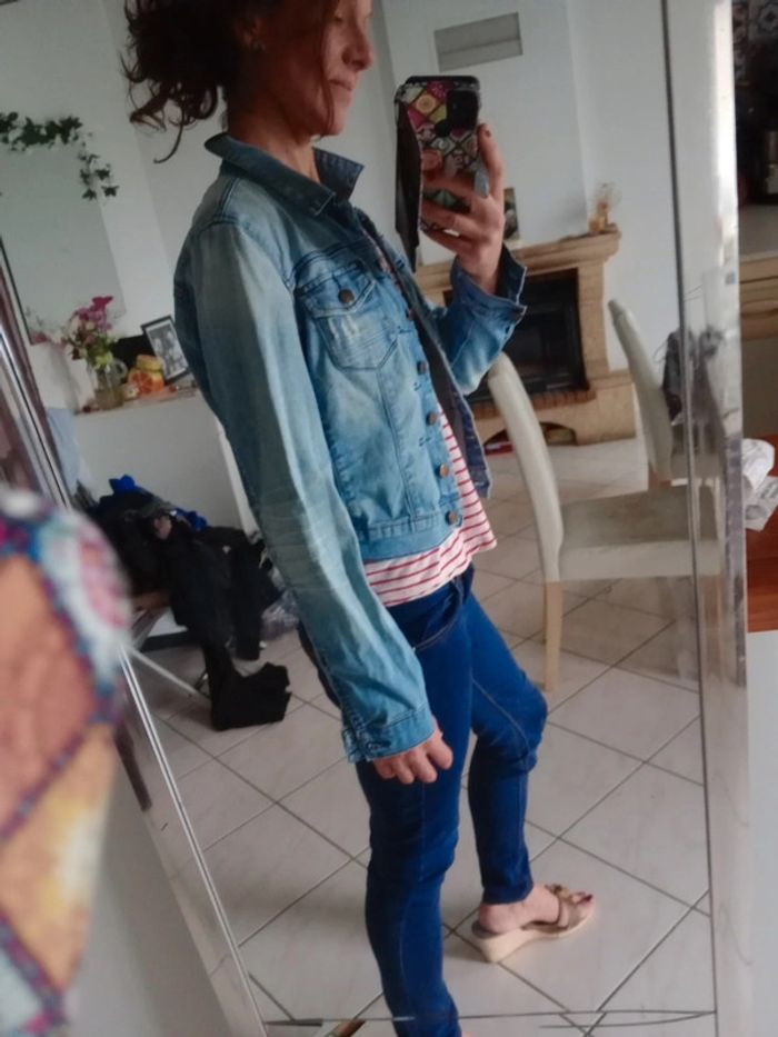 Veste  femme M jean c81 - photo numéro 2