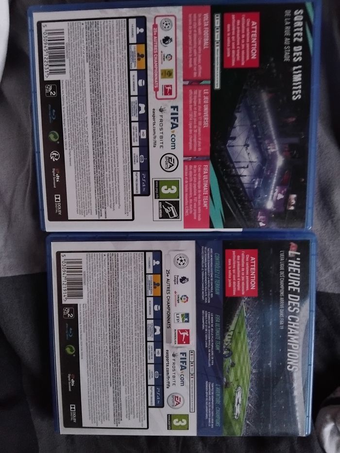 Fifa 19 et fifa 20 ps4 - photo numéro 3