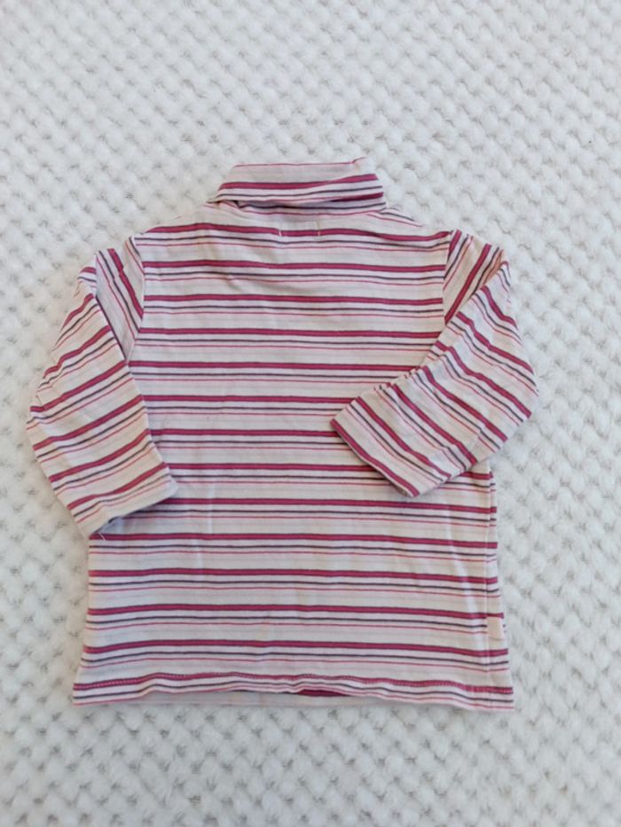 🔸T-shirt Manches Longues Col Roulé - Obaïbi 3 mois 🔸 - photo numéro 6