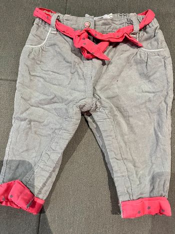Pantalon velours 6 mois