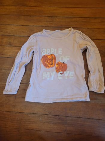 Tee-shirt manches longues 4ans fille 