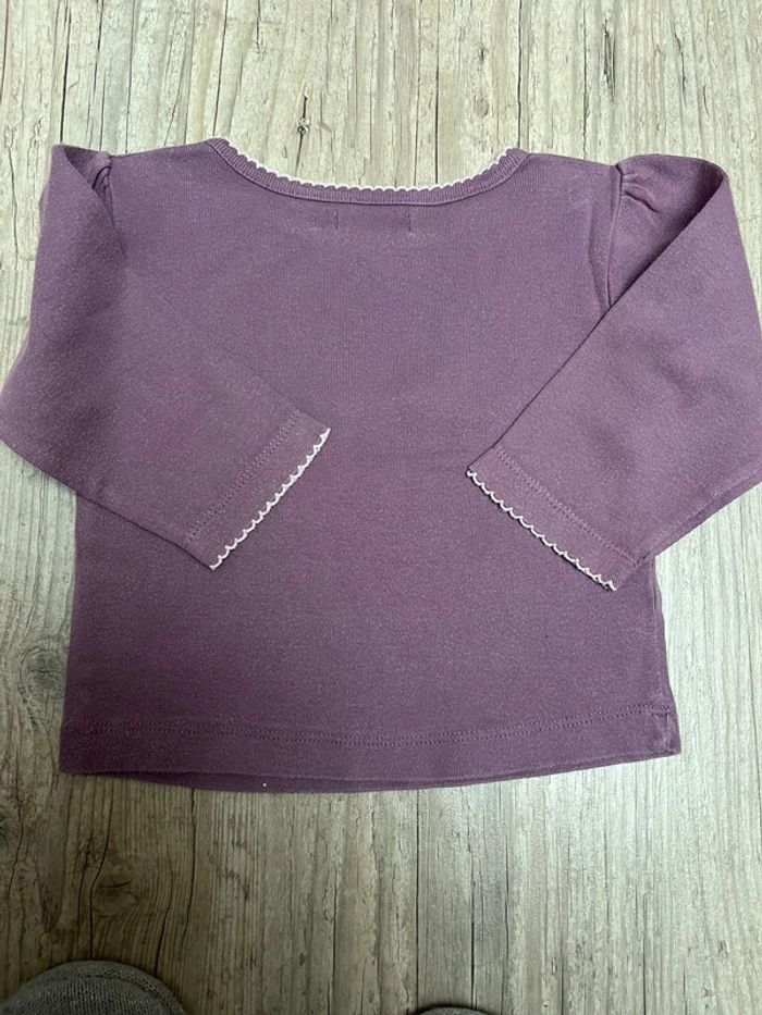 Teeshirt manches longues Tissaia taille 12 mois - photo numéro 2