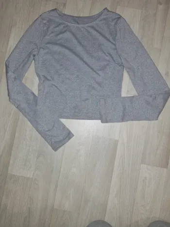 Haut gris top