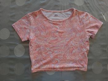 T shirt crop top 12 ans