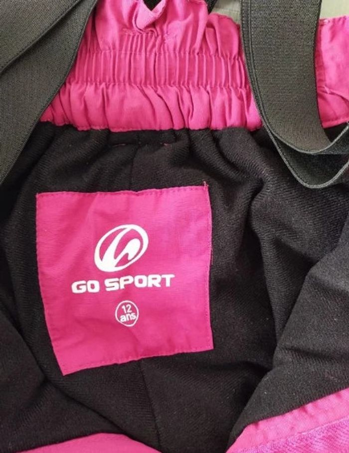 Pantalon de ski fushia T12A - photo numéro 3