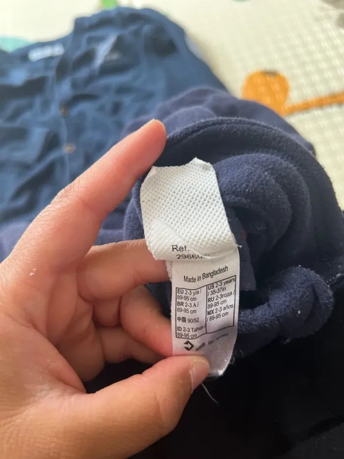 Ensemble chaud 24 mois – Polaire 2/3 ans & Gilet - photo numéro 8