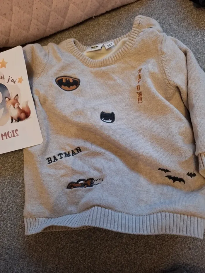 Pull polaire batman - photo numéro 2
