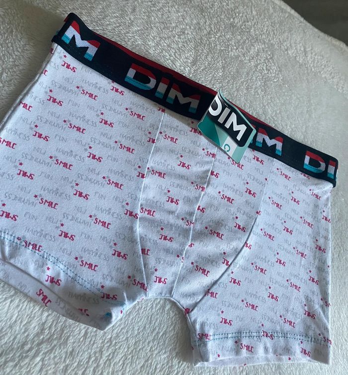 • Boxer garçon DIM - 100% Coton • - photo numéro 2