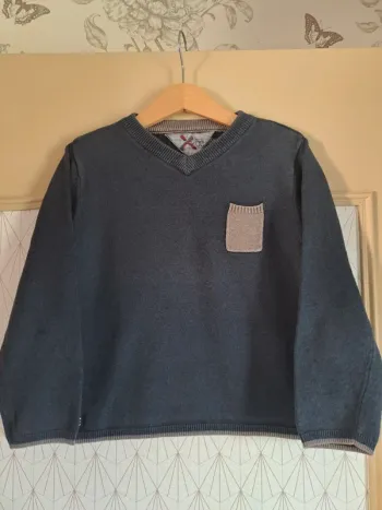 Pull bleu garçon tbe ycc 6 ans
