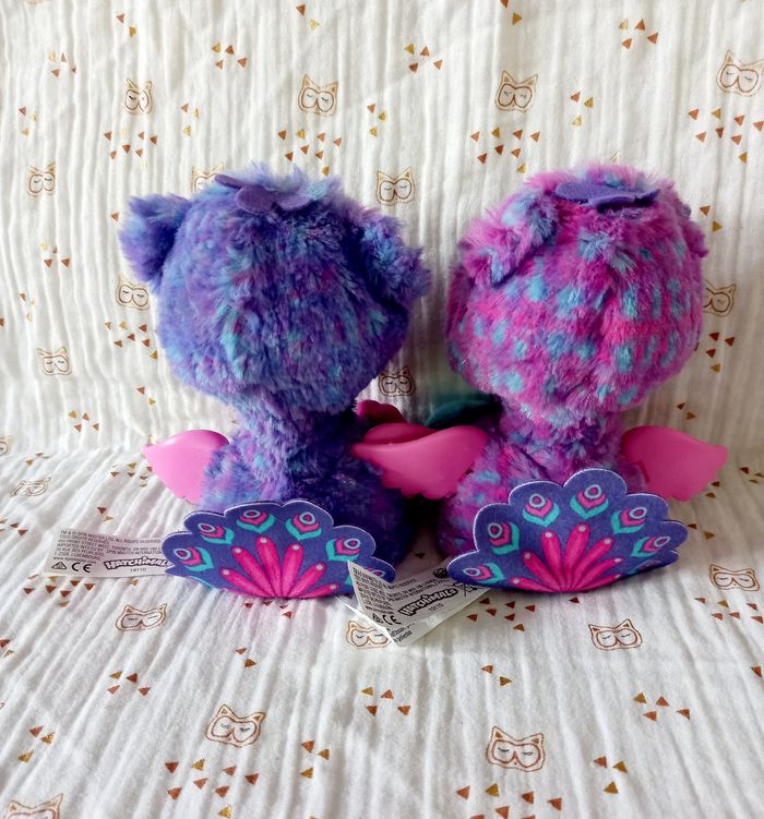 2 peluches Hatchimals interactive - photo numéro 2