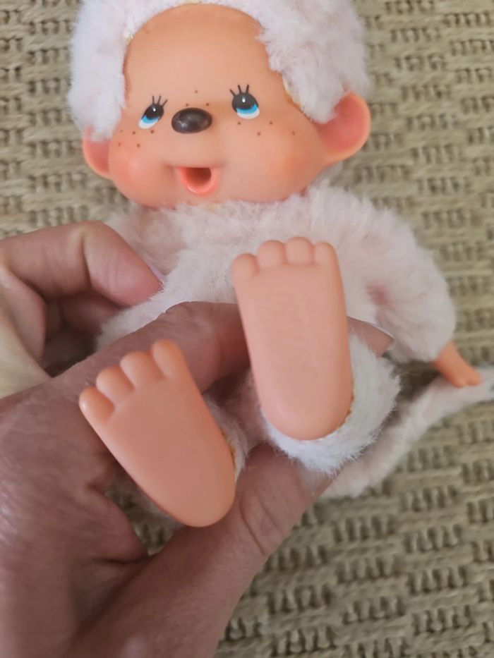 Peluche kiki rose pâle vintage - photo numéro 7