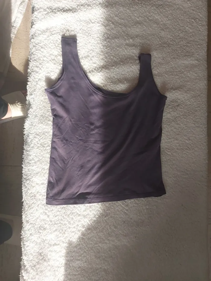 Debardeur prune extensible