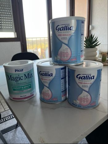 Lait pour prématuré et épaississant