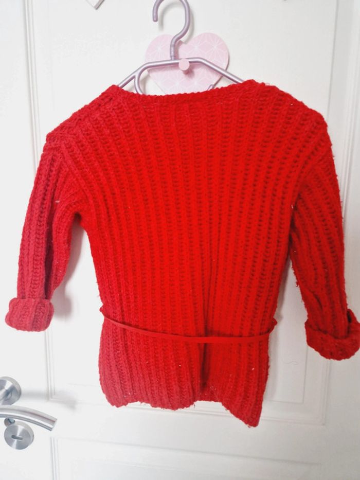 Gilet rouge tape à l'œil 4 ans - photo numéro 3